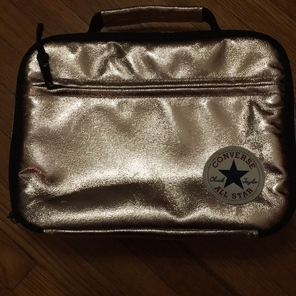 Converse lunch bag (rose gold)